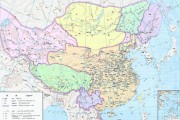 隋朝疆域范围地图介绍